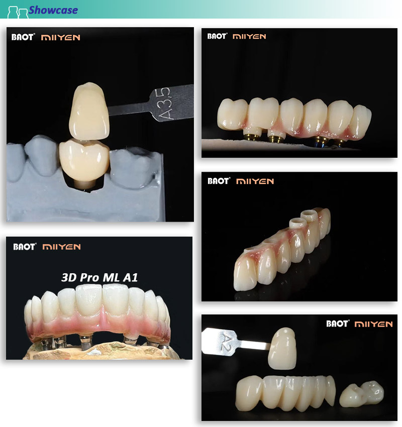 Dental Lab Material Zirconia Block showcase