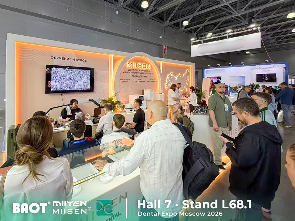BAOT team connecting with dental professionals at Dental-Expo Moscow 2026 BAOT team connecting with dental professionals at Dental-Expo Moscow 2026