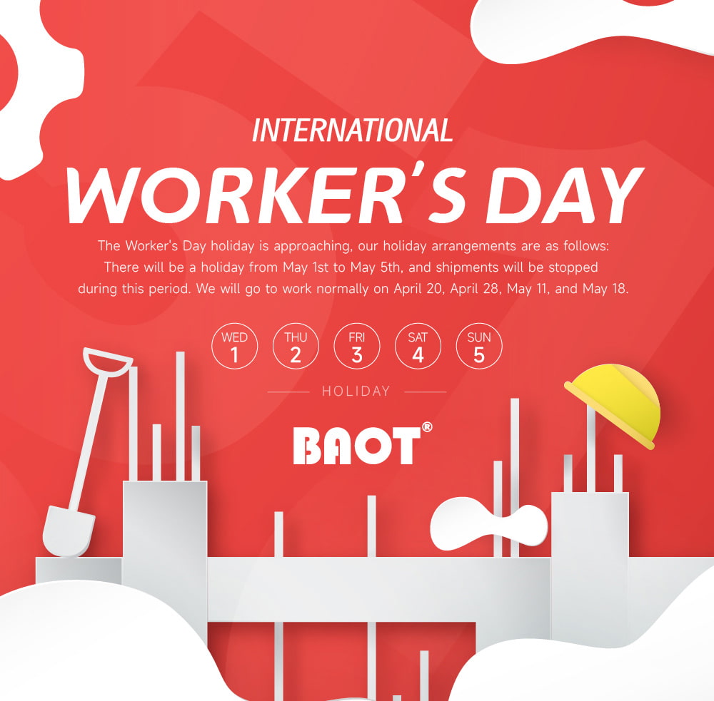 Important Notice: International Labor Day holiday